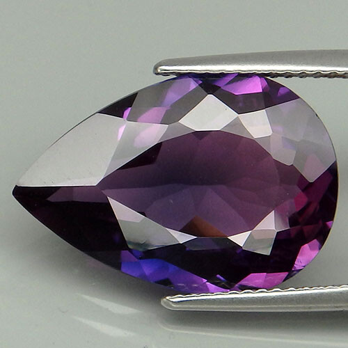 13.25Ct. Mysterious!!! Bi Color ~ Purple & Blue Ametrine Pear