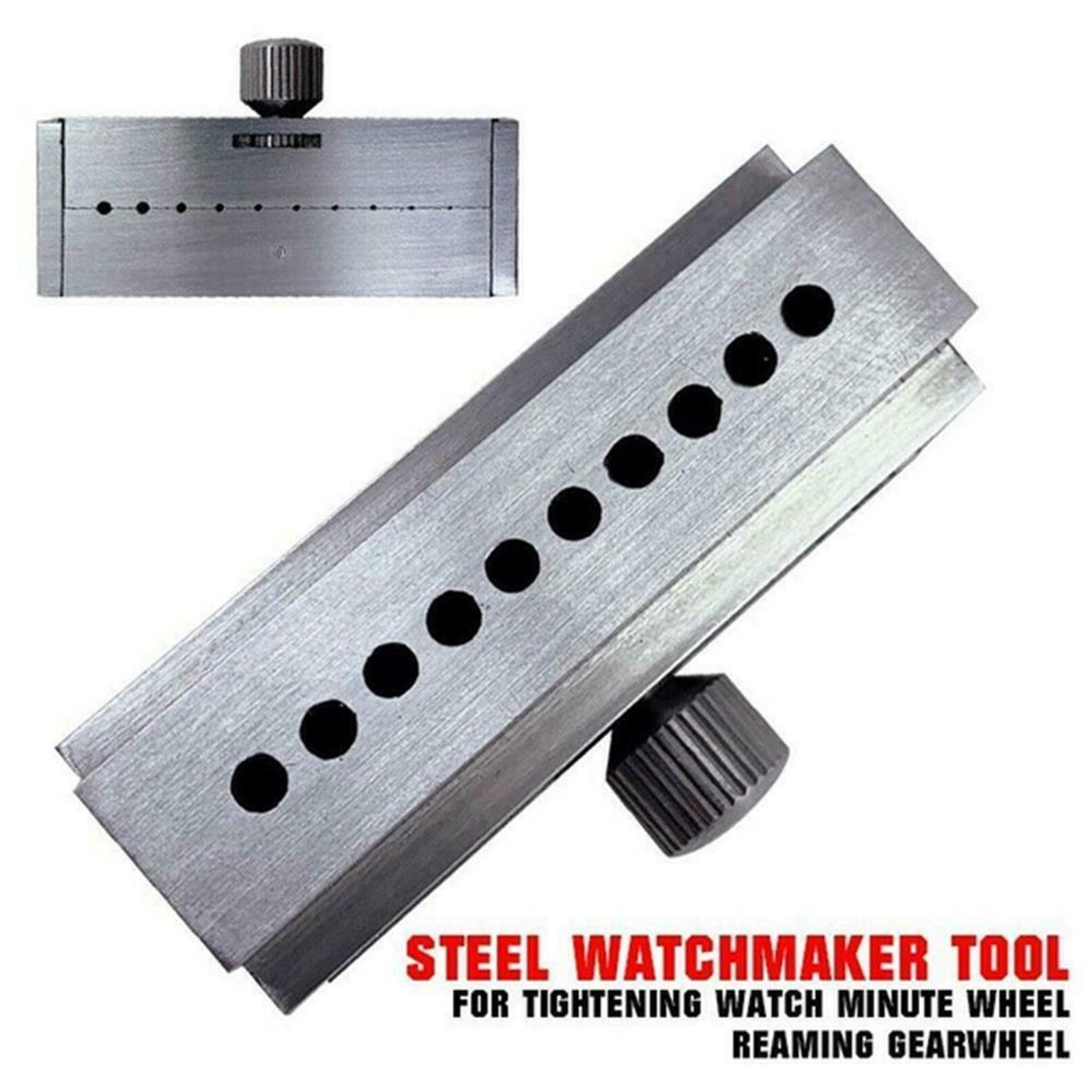 Steel Watchmaker Tool Tightening Watch Hands Reaming Gearwheel Wheel Retractor