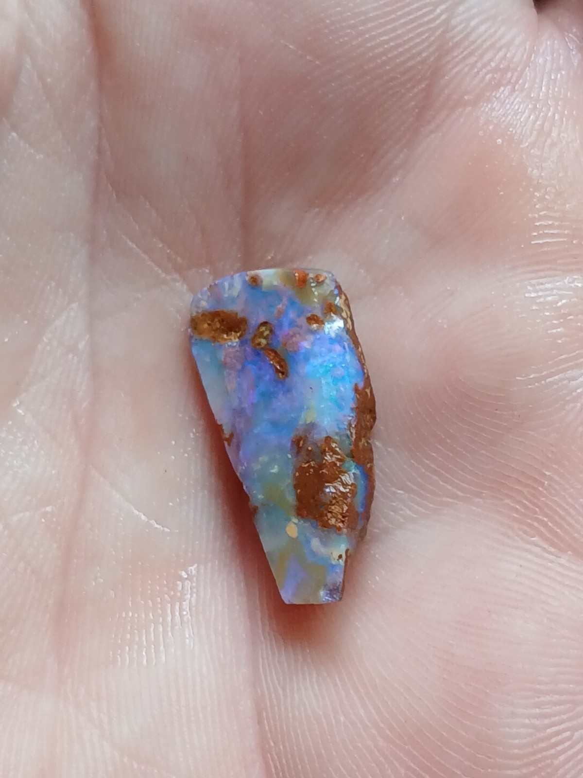 Australia Boulder Opal Unknown Field R2058 Specimen 3 Carat
