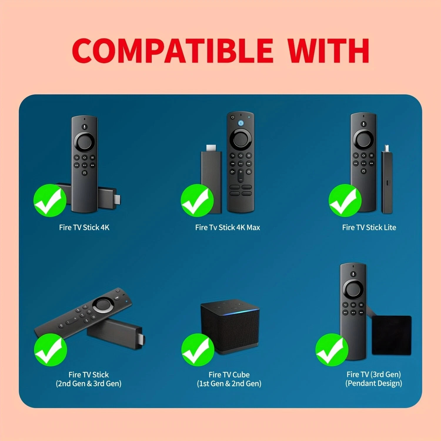 New Voice Remote Control L5B83G for Amazon Fire TV Stick Lite 4K 3rd Gen Alexa