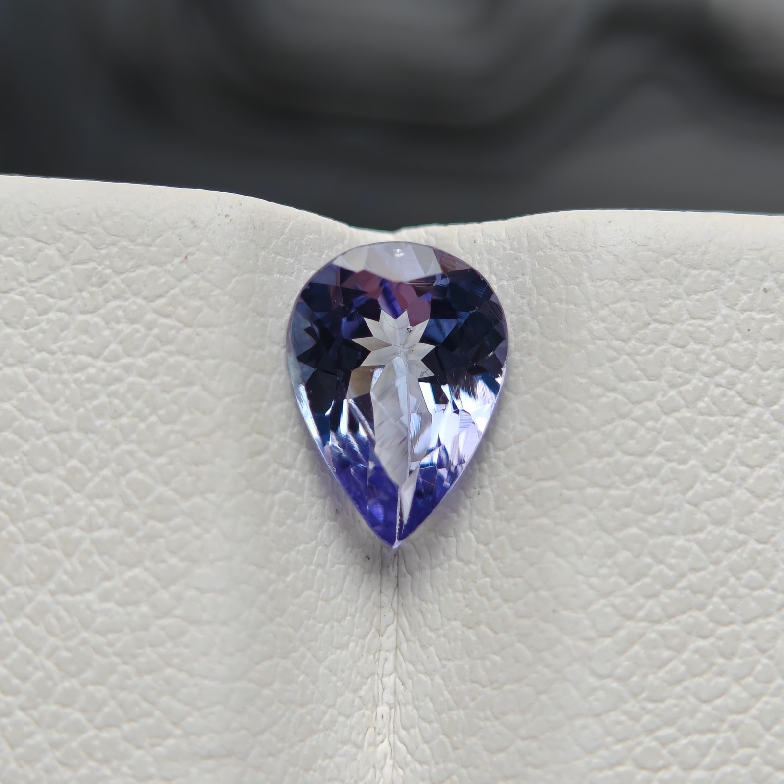 Natural tanzanite Pear gemstone loose gemstone jewelry making| 5.80x8mm