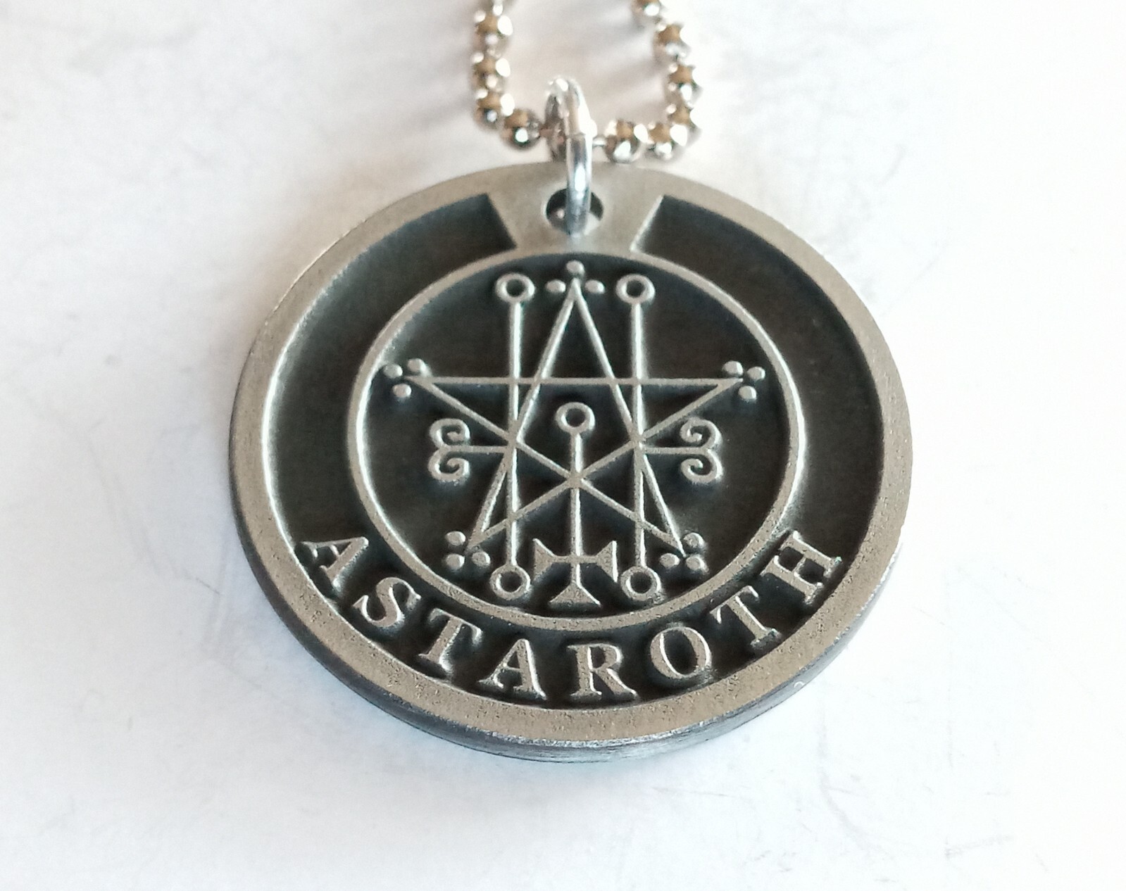 #29 Astaroth King Solomon’s Goetia Demon Seals + Optional pendant