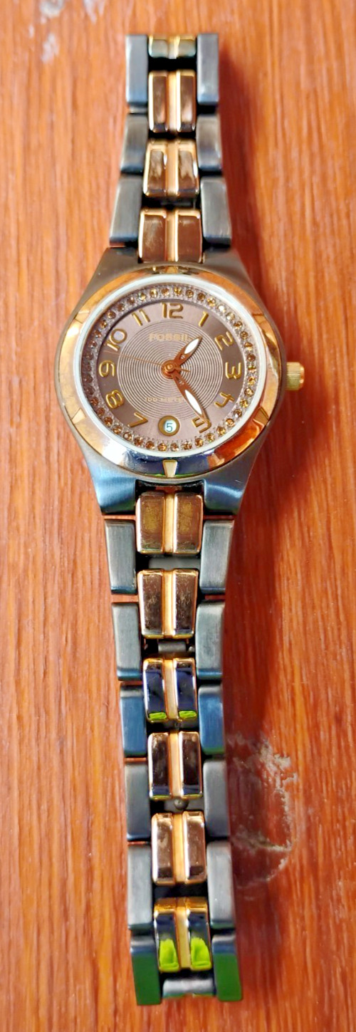Fossil Blue AM-4126 Women’s Stainless Steel Watch