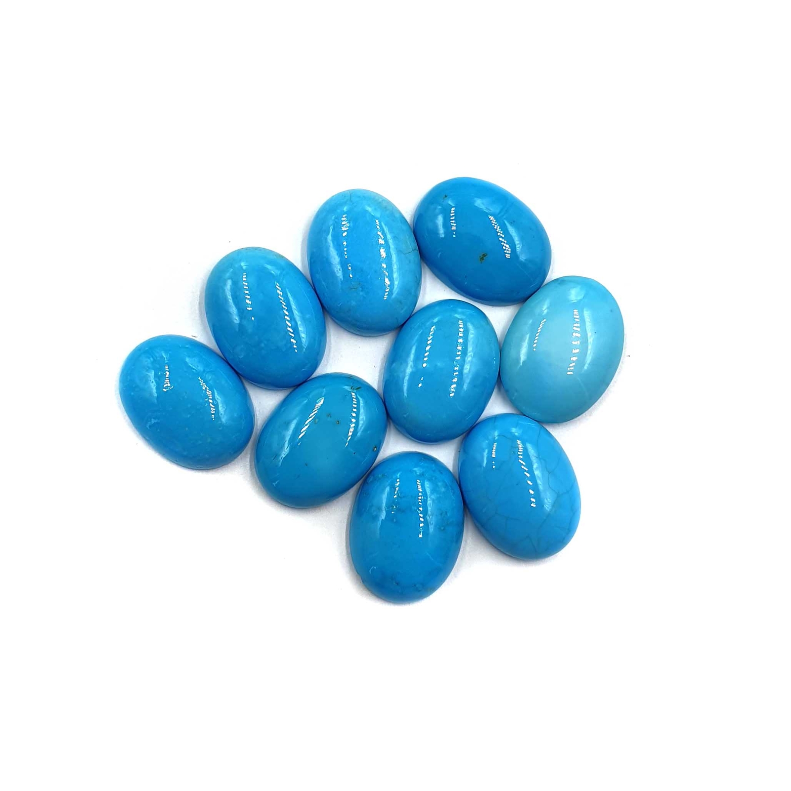 Arizona Natural Turquoise Oval Cabochon Loose Gemstone 15*20 MM 14 CT