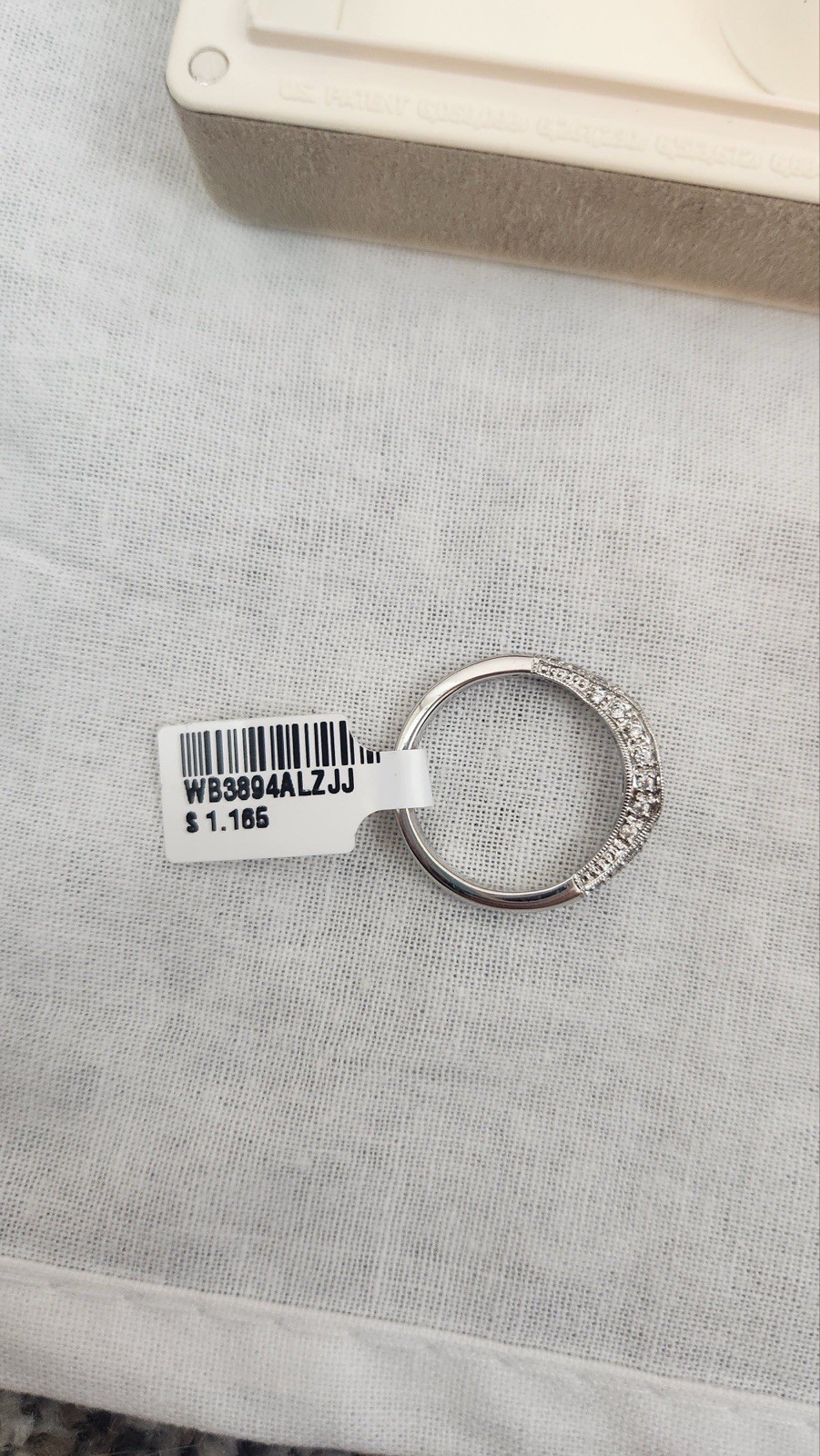 Gabriel&co Engagement/Wedding Sample Ring