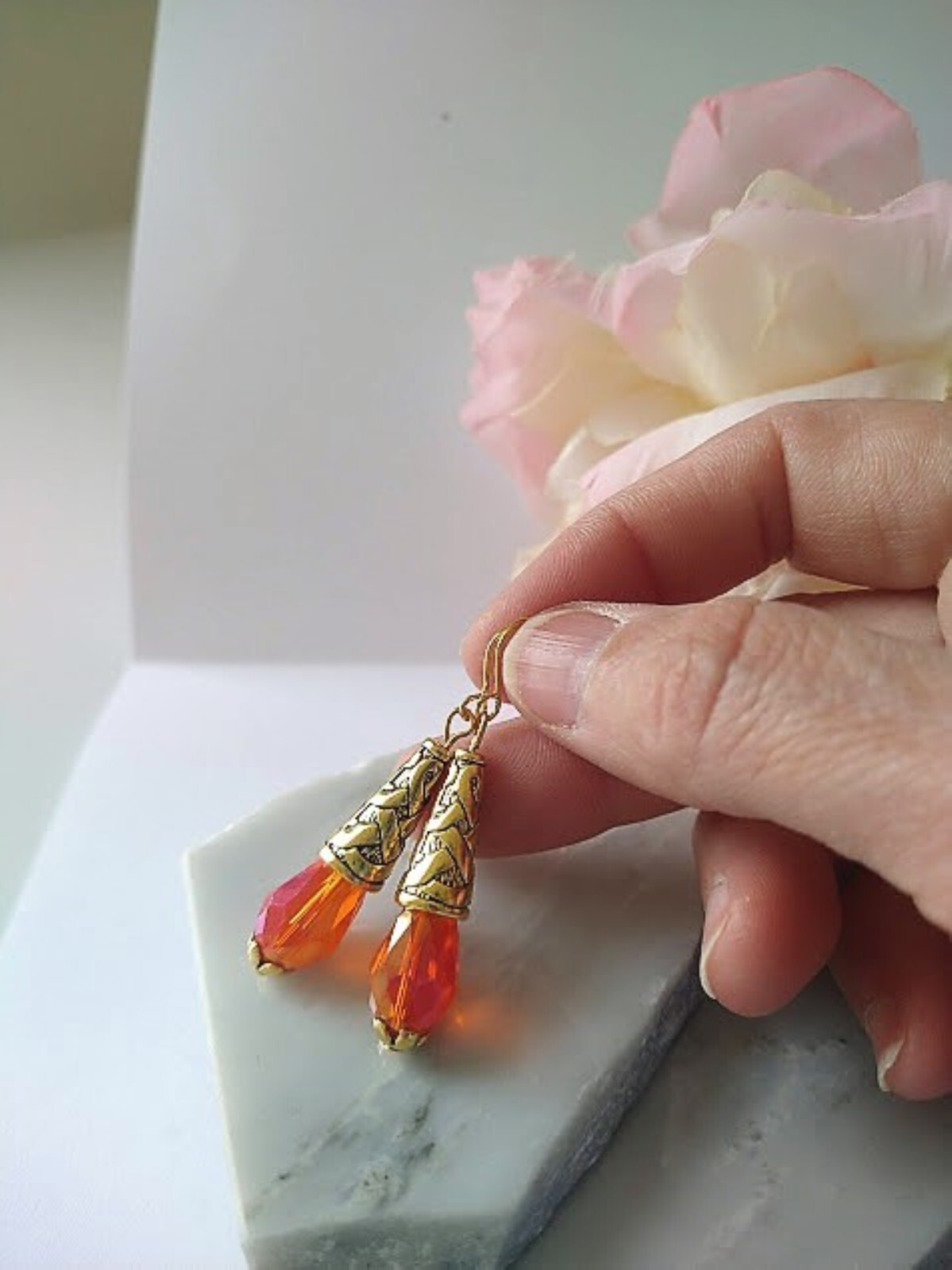 Handcrafted Earrings, Ladies Fashion Dangle Earrings, Women’s Drop Earrings