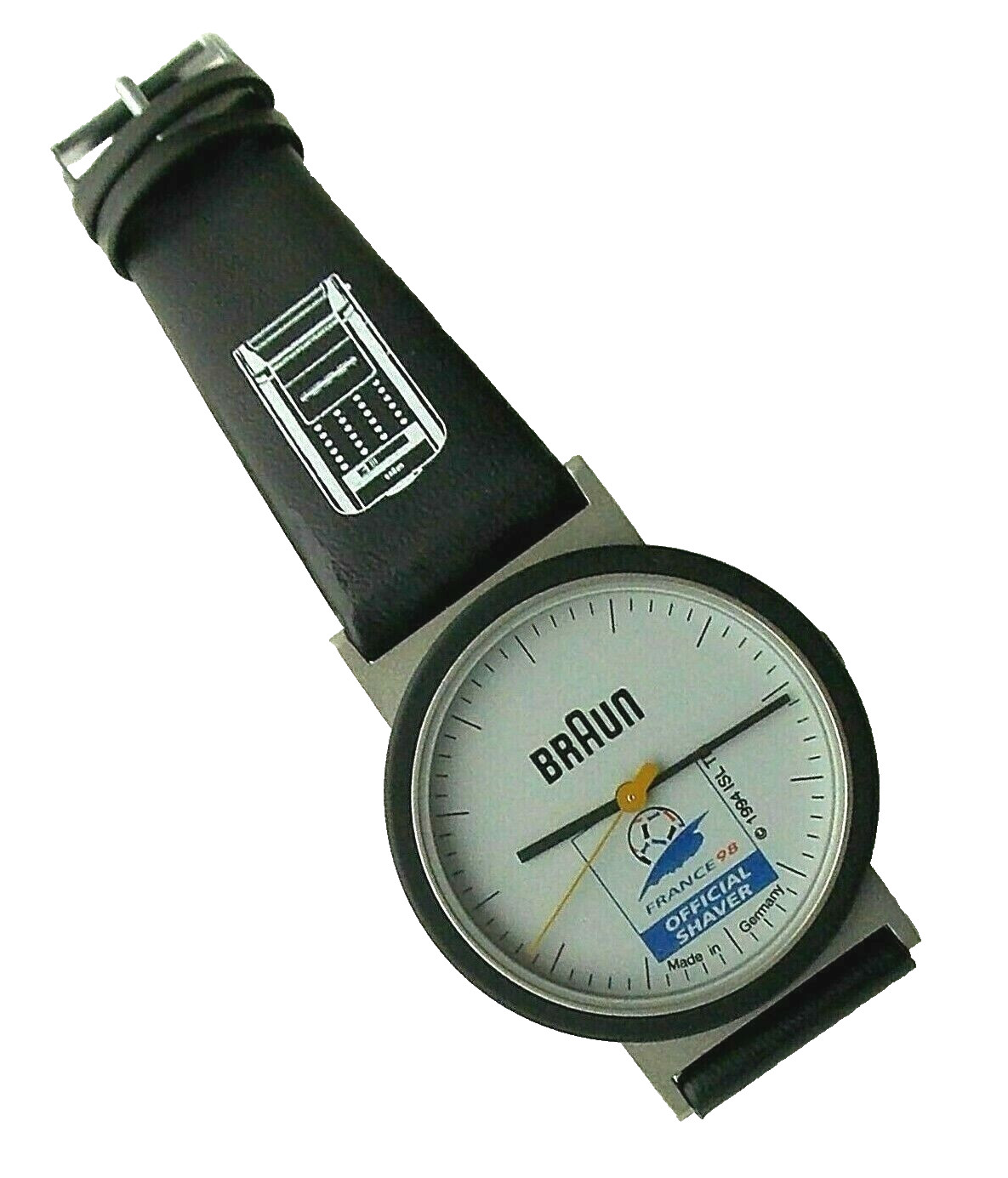 BrAun Soccer WorldCup France 1998 See You in Paris AllStar Team Wrist Watch