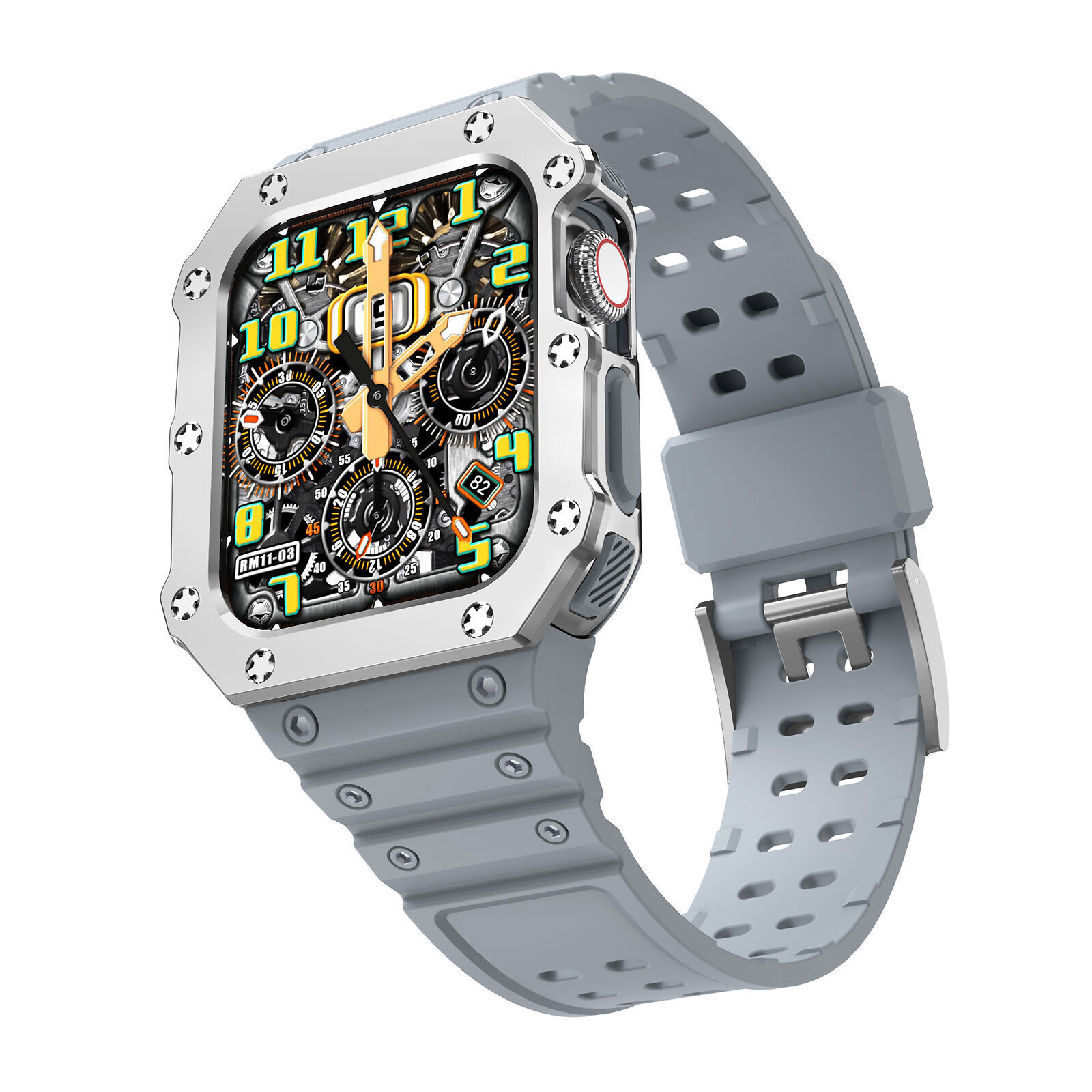 for Apple Watch with Protective Case Rugged for Apple Watch Series7 6 5 4 3 2 1