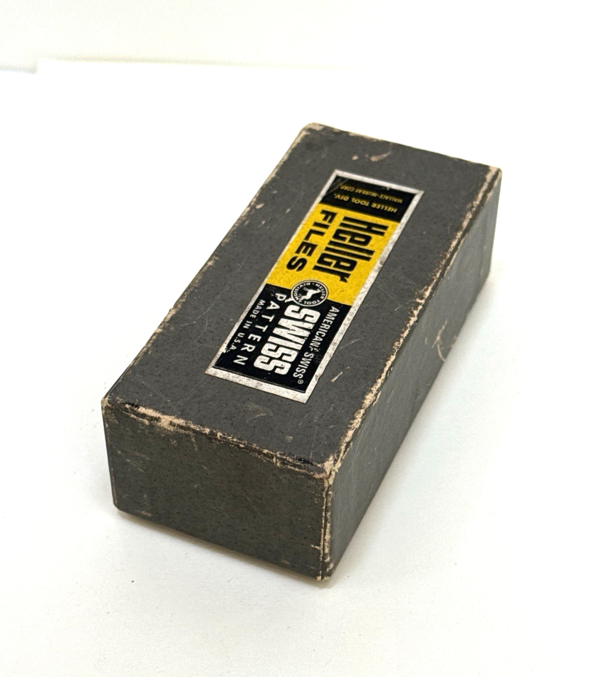 12 HELLER SWISS PATTERN BENCH MACHINE FILES No. 2 SIZE 3 1/4″ X 1/4″