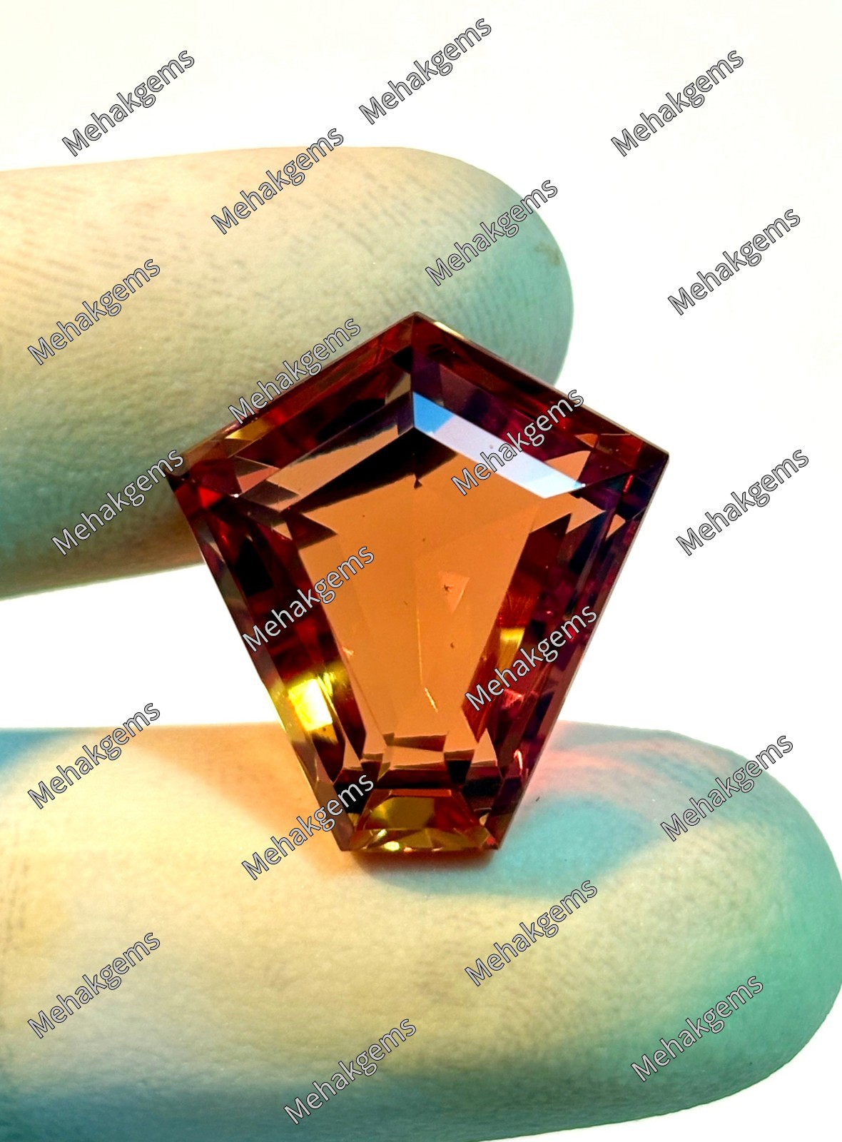 32.Ct Certified Zultanite Kite Cut Gemstone, Color Change Alexandrite Effect