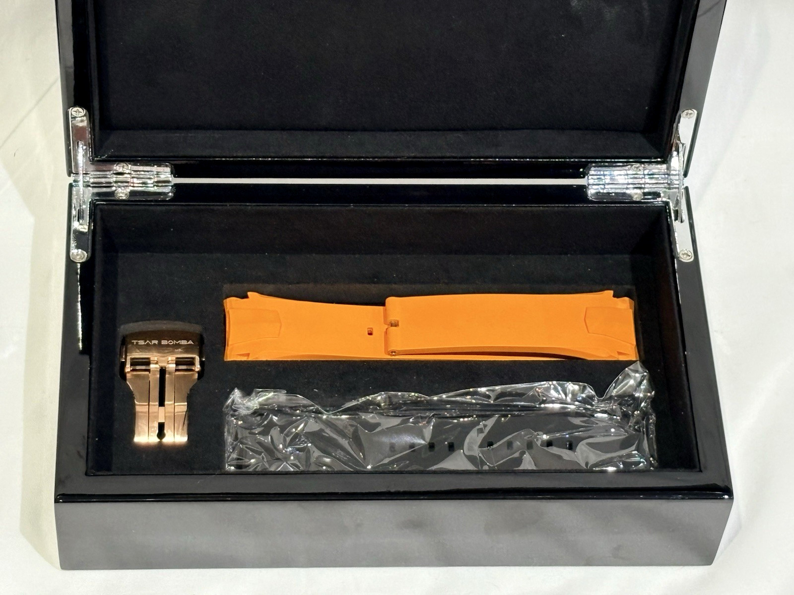 Tsar Bomba Dark Matter Automatic Interchangeable Watch TB8601 Box and Papers
