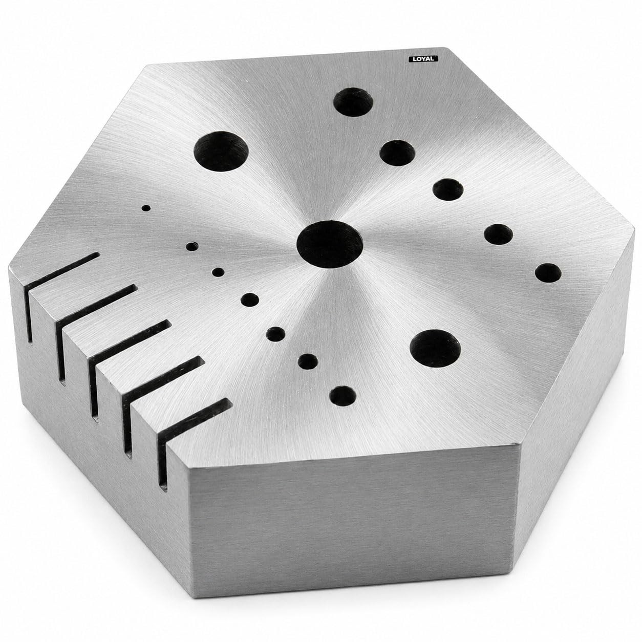 Hexagonal Jewelry & Watchmaker Anvil Block Hardened Steel Staking steel