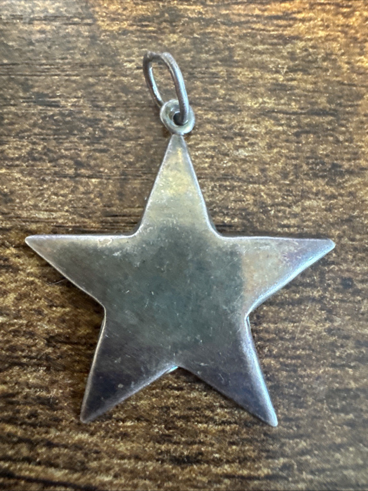 Vintage Five-Pointed Star Sterling Silver 925 Classic Fashion Charm Pendant