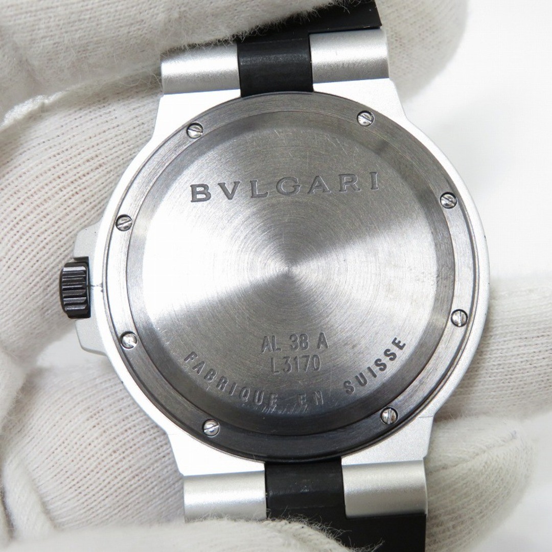 Bulgari Aluminum 38mm Automatic Watch Relic From Japan