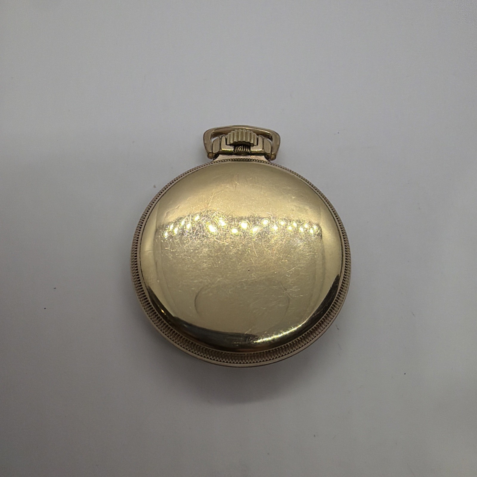 VERY NICE HEAVY KEYSTONE 10K YGF 16s MAINLINER POCKET WATCH RAILROAD CASE