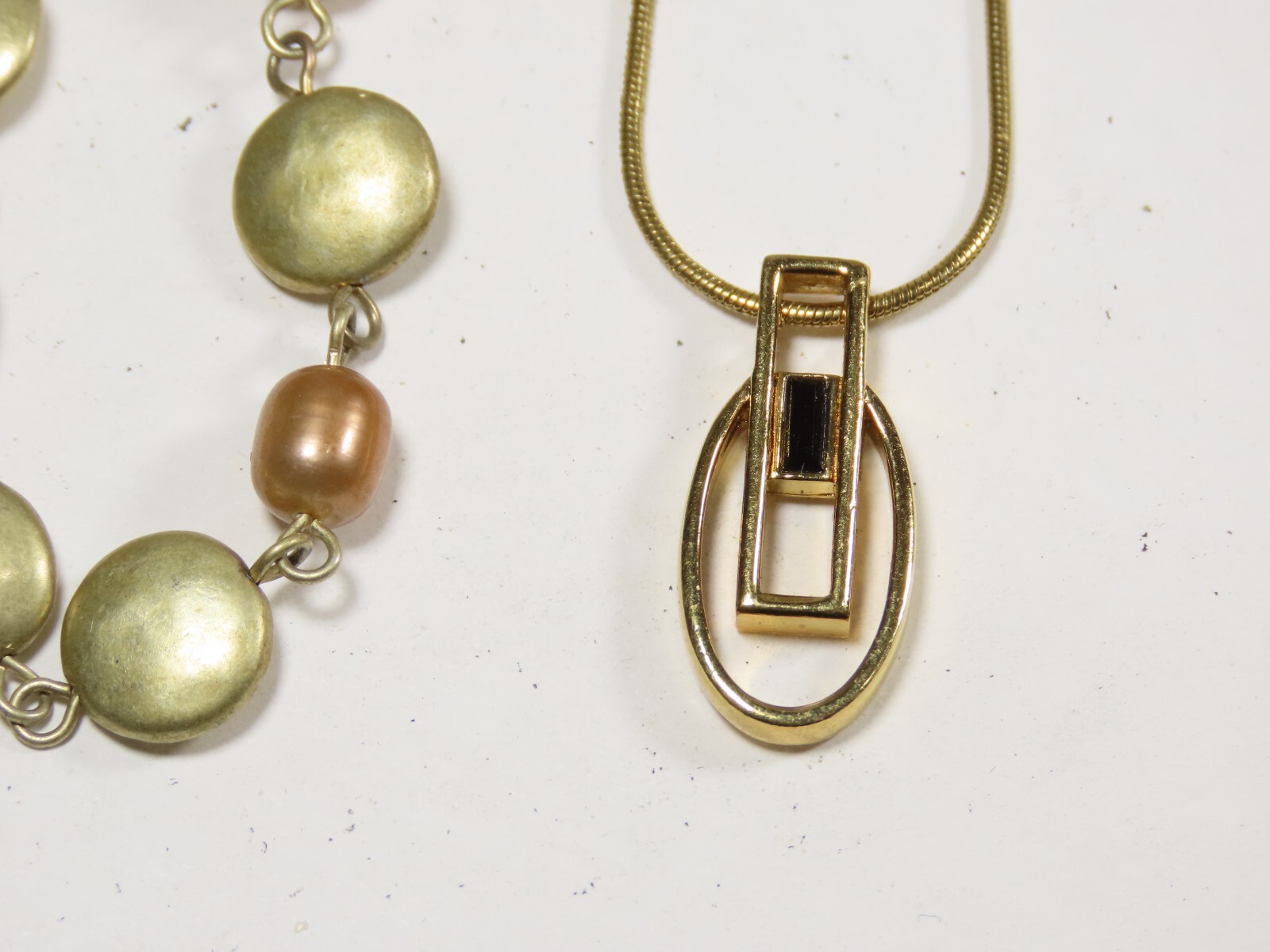 Lia Sophia Avon Necklaces Lot 9-17″ Gold Tone Gorgeous All Signed C5015
