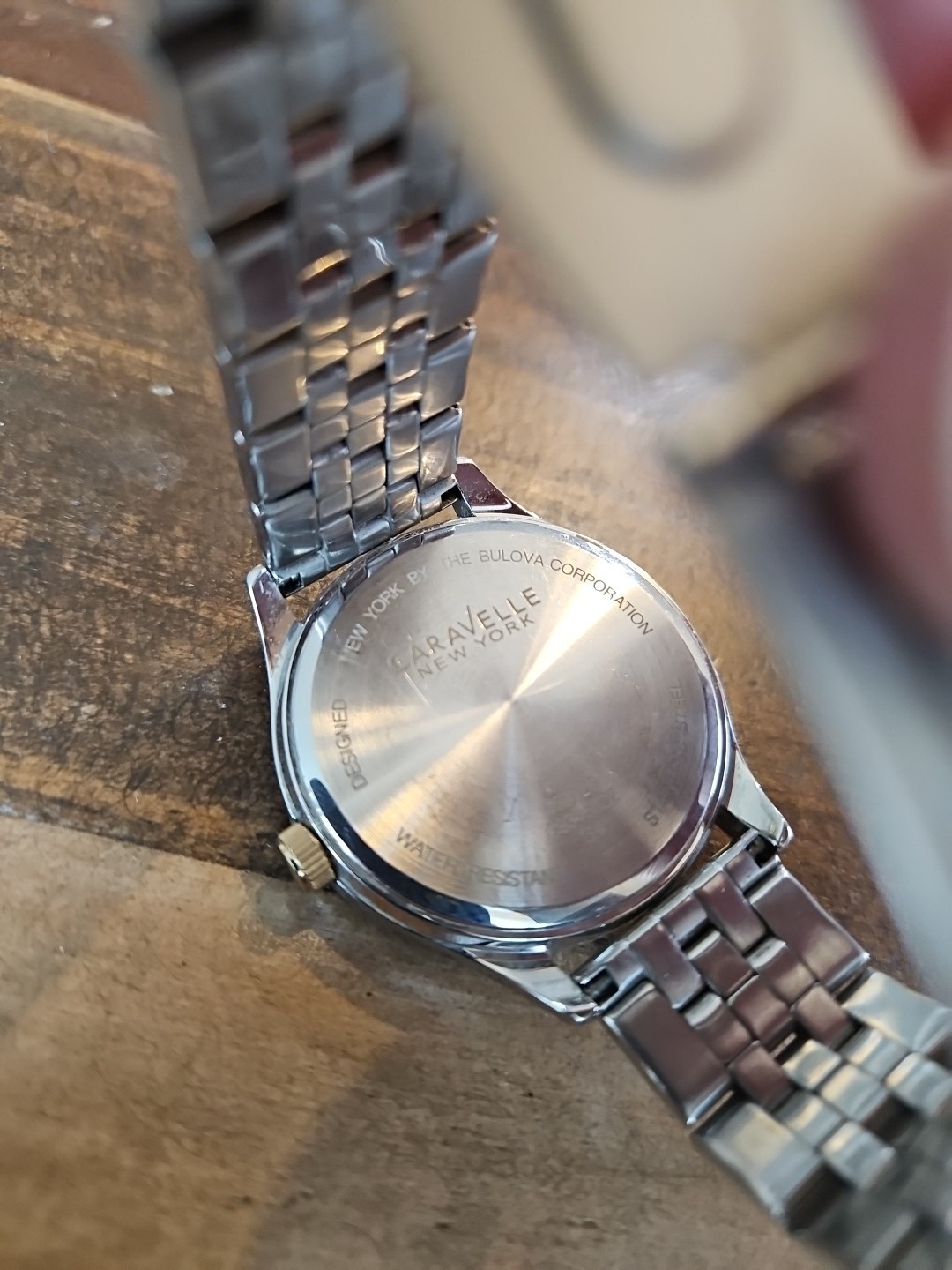 Caravelle New York by Bulova Men’s Watch 45B129 Two-Tone Silver Dial Date 41mm