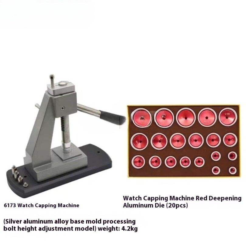 6173 Watch Case Press Tool for Mineral Glass Crystal & Back Cover Installation
