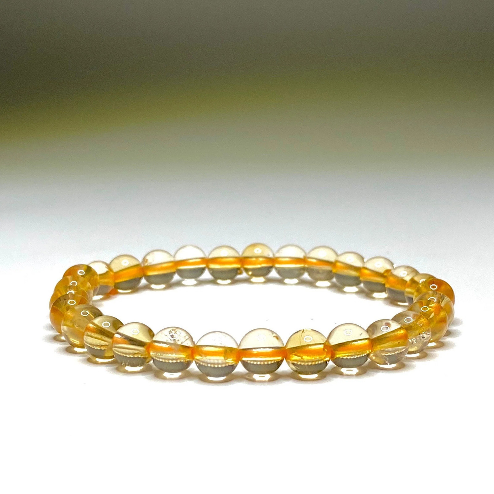 Citrine Crystal Stretch Bracelet