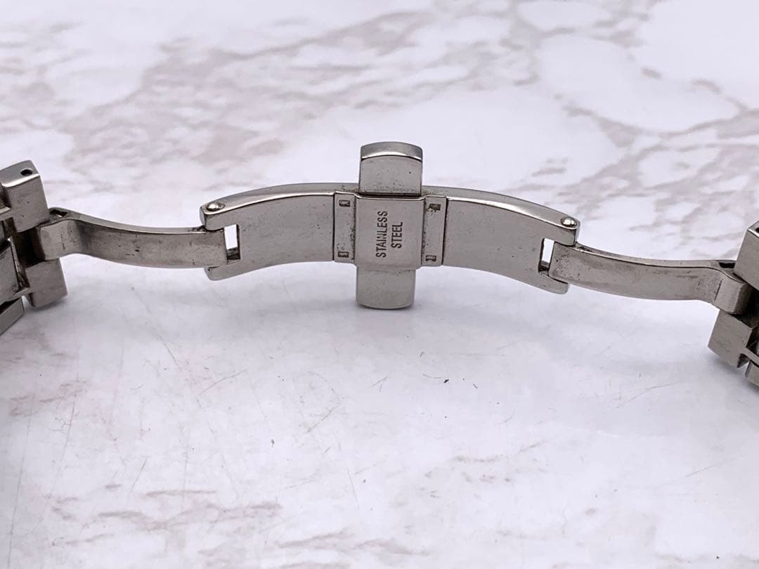 Working BURBERRY Women’s Men’s Watch Silver with Box