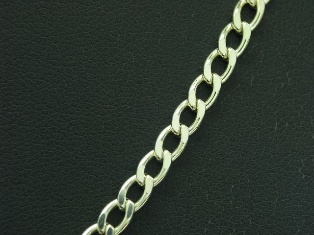 925 Sterling Silver Curb Chain / Real Silver / 65.5cm / 16.8g