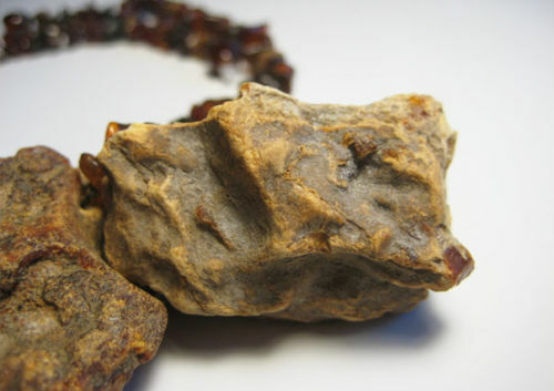 Genuine Massive Beautiful Baltic Amber Necklace 50 g. 18 in !!!