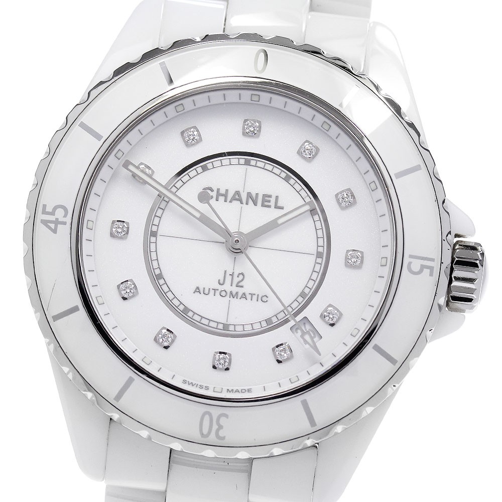 CHANEL J12 38MM H5705 12P Diamond Calibre 12.1 Automatic Men’s Watch_839150