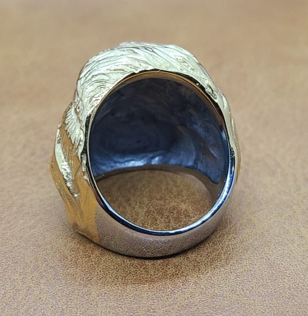 President Donald Trump Stainless Steel Ring Sizes 7 thru 15