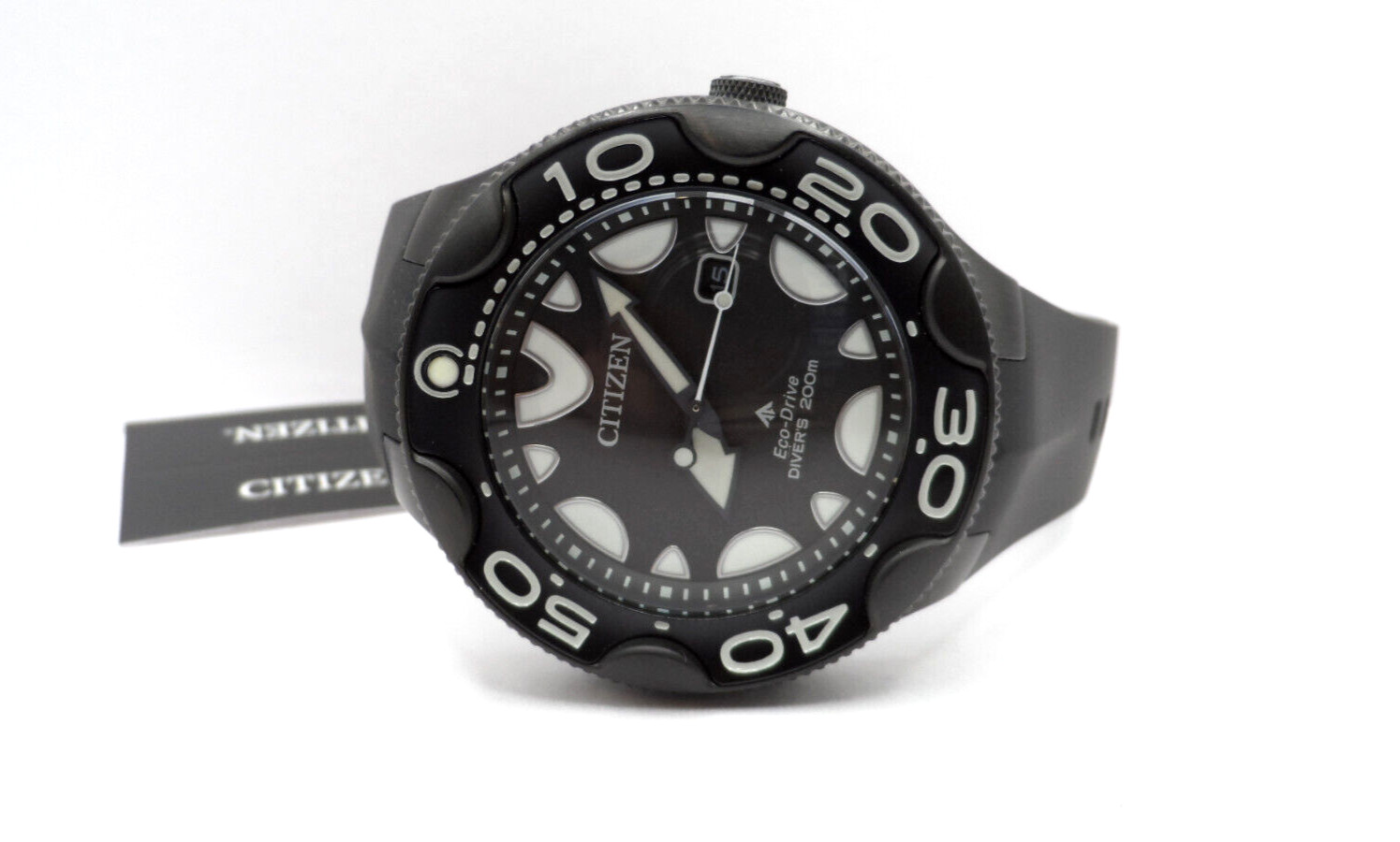 Citizen BN0235-01E Promaster Sea Collection Men’s Watch & LED Flashlight Set