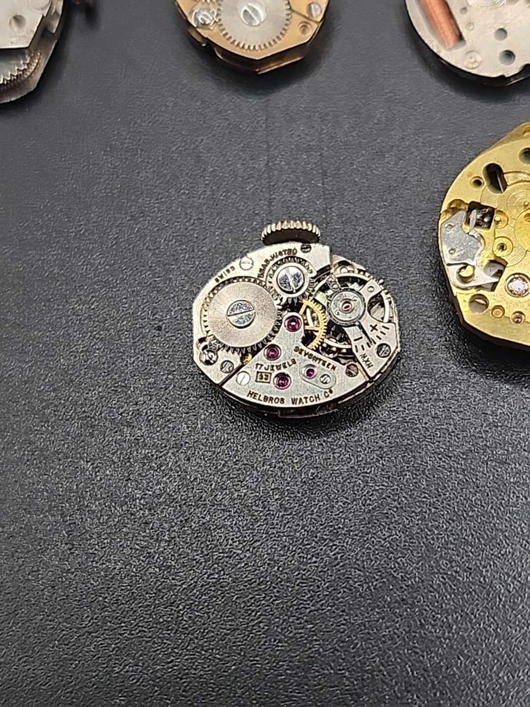 (38) Watch Movement Parts Womens Watches Used Unkown Used Silver Gold Tone