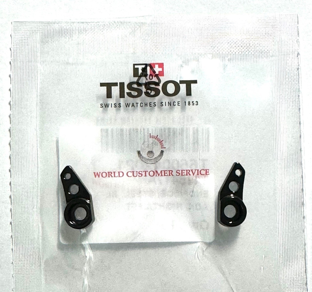 Original Tissot T-Race Black 2 END-PIECE For Watch Band Case T115417A / T115427A