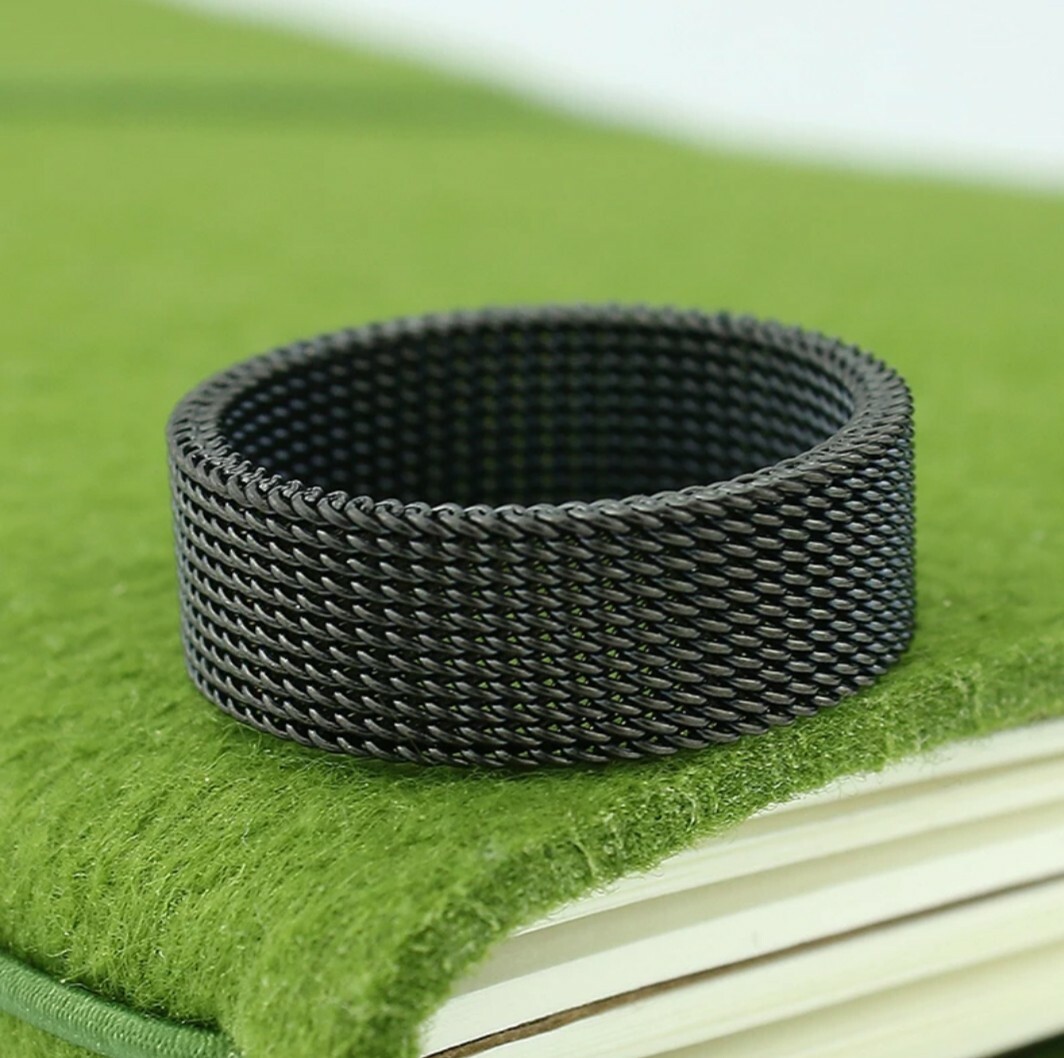 -MESH BAND STIANLESS STEEL SIZE 8 9 10 11 8MM Width