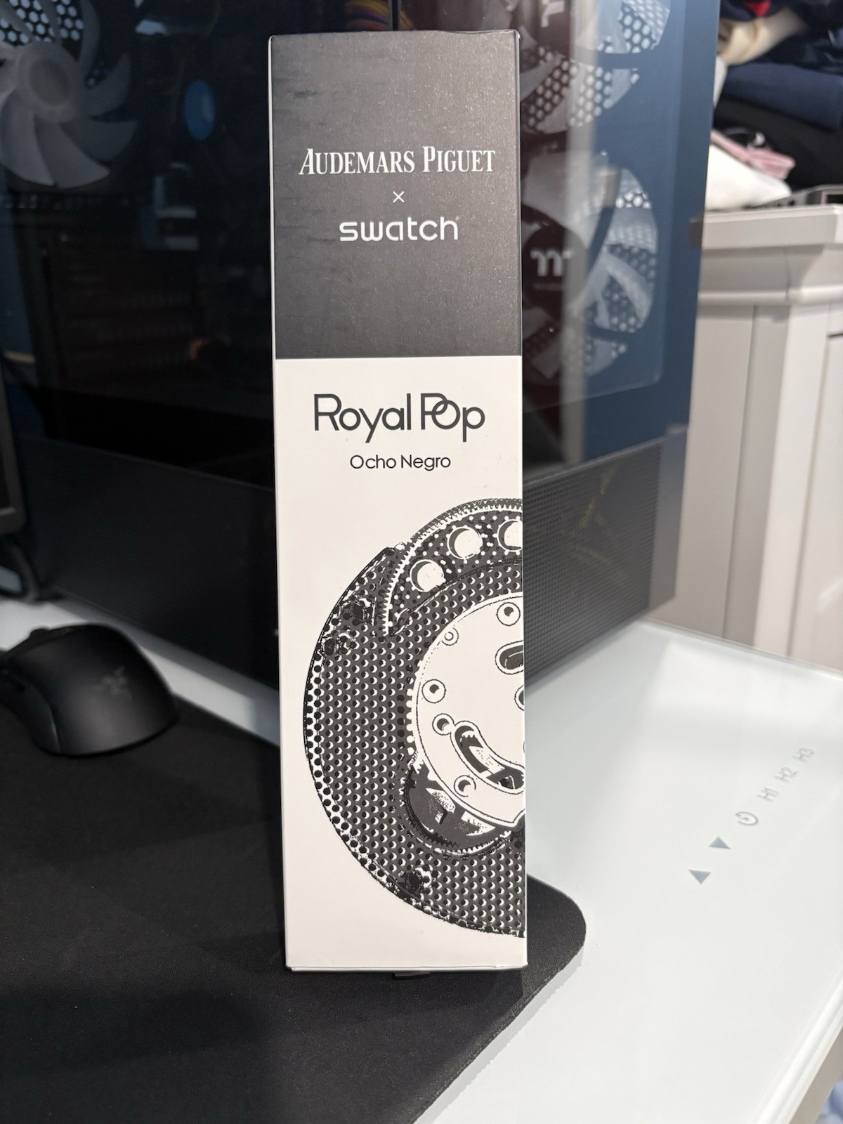 Swatch Ap Royal Pop Ocho Negro Bioceramic Case Ultrafine Movement