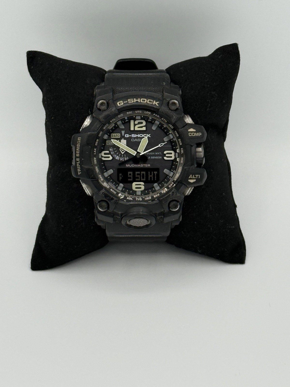 Casio G-Shock Master of G-Land Mudmaster Black Dial Solar Powered Men’s Watch