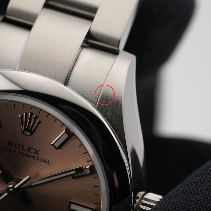 ROLEX Oyster Perpetual 28 276200 Pink Warranty 2021 Box/Paper