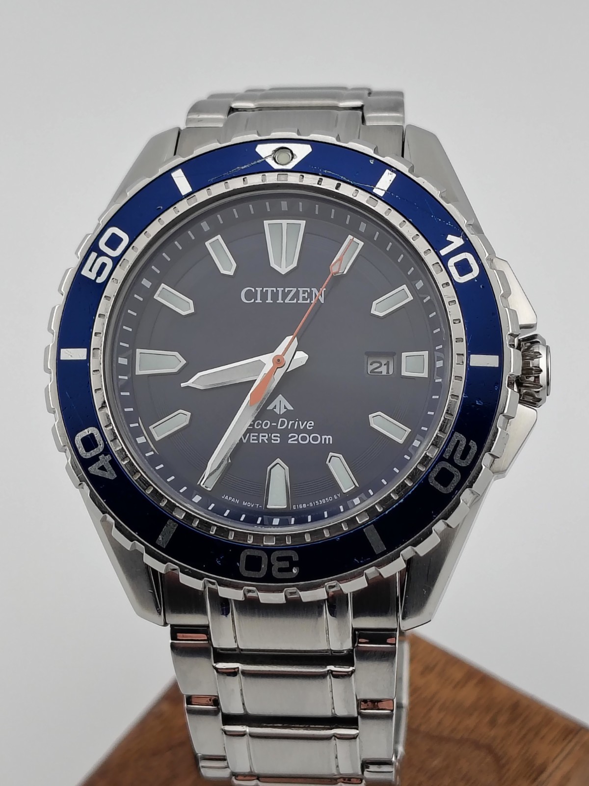 Citizen Promaster BN0191-55L Eco-Drive Diver Blue Dial Sapphire Crystal New Cell