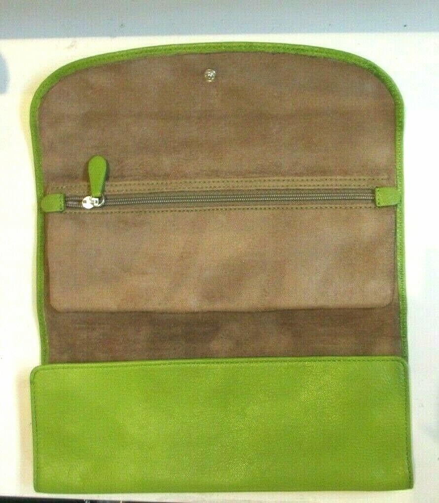Leather Jewelry Travel Roll 9″ Secure Expandable Handcrafted USA Graphic Image