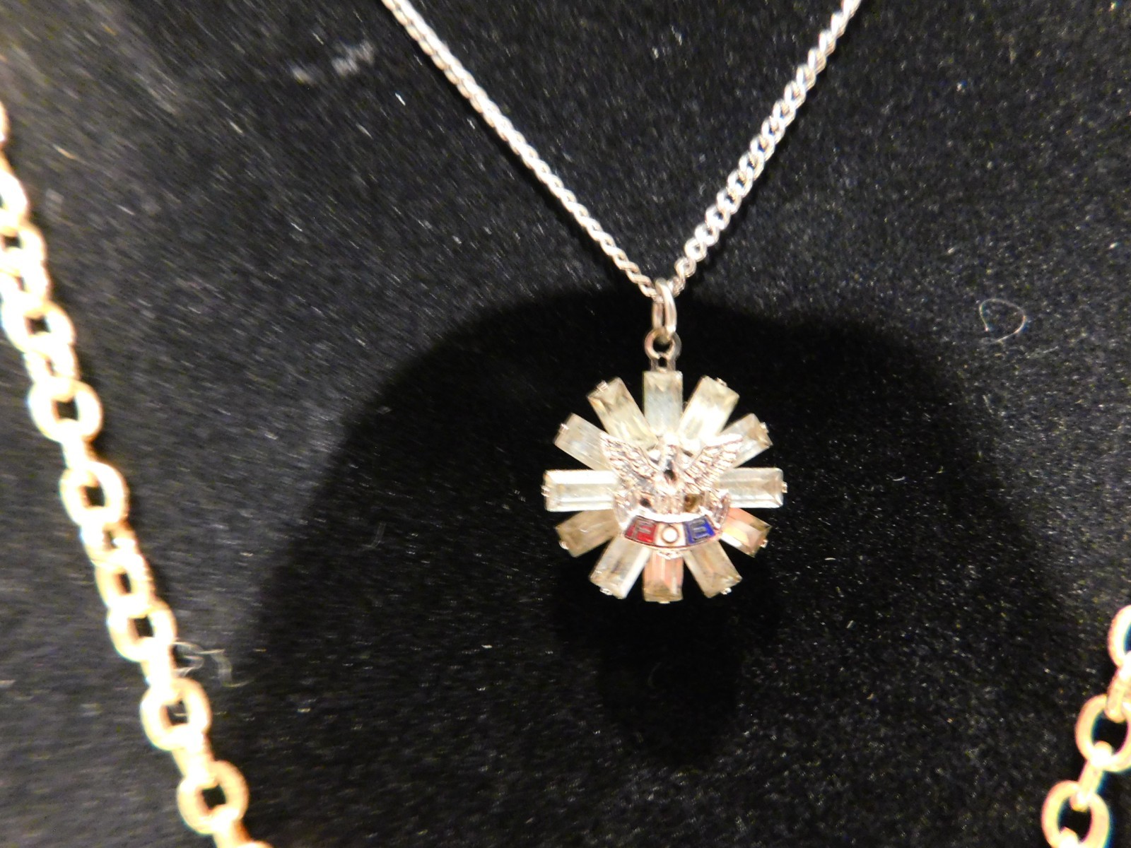 Pair of F.O.E Pendant Necklaces(23″ & 16″) See Photos for Details
