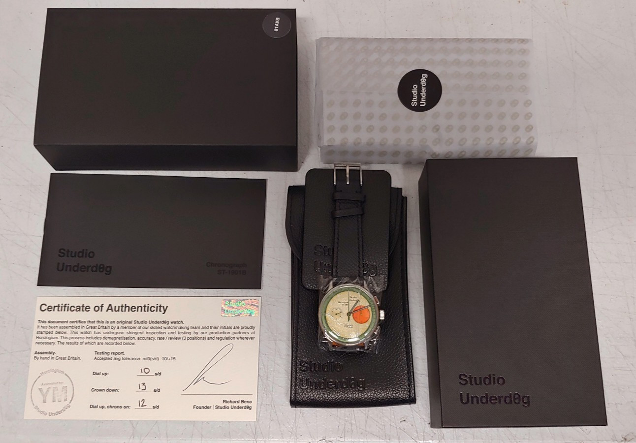 Studio Underd0g Underdog Av0cado Avocado Gen 3 01 Series Limited Edition Watch