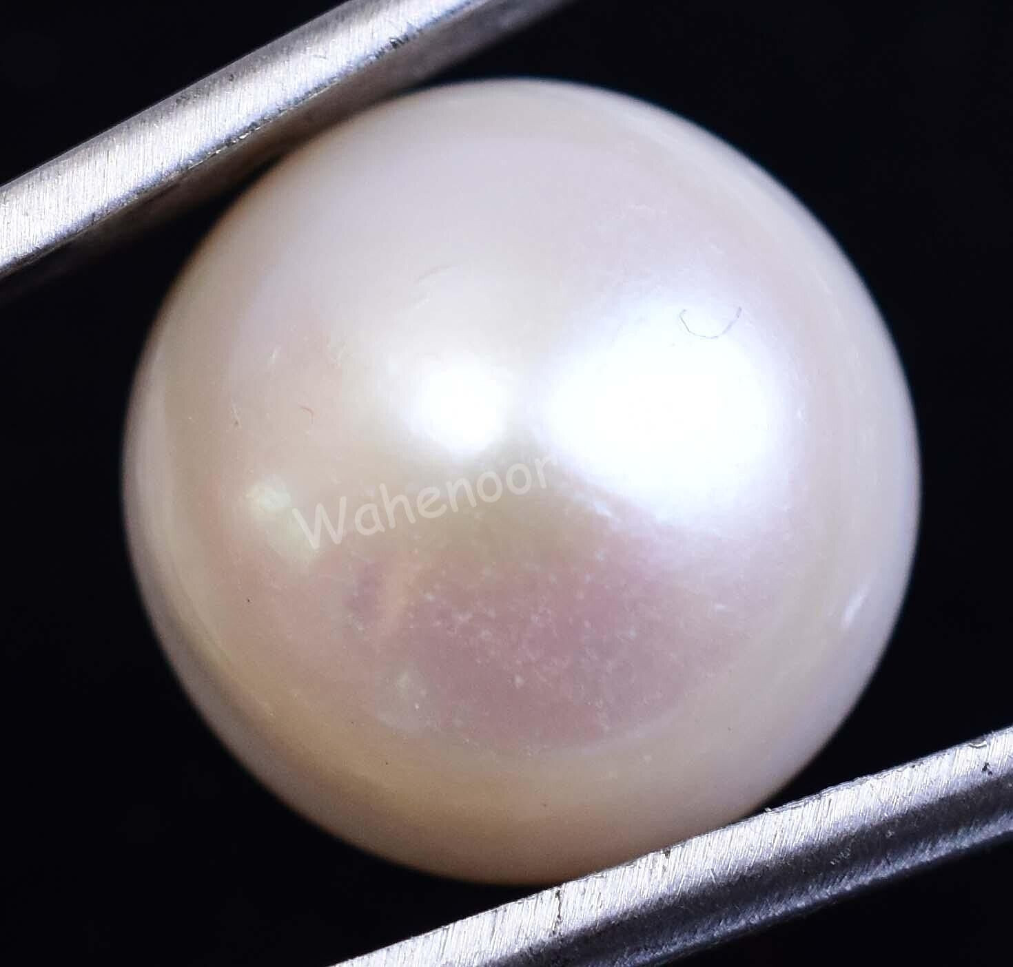 14.30 Ct Natural Australian South Sea White Pearl AGL Certified Untreated Gem