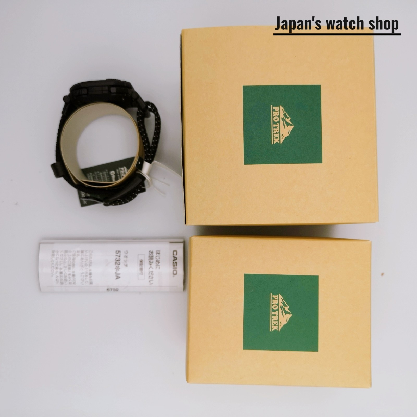 CASIO PRO TREK PRJ-B001B-1JF Black Bluetooth GPS Men’s Watch New in Box