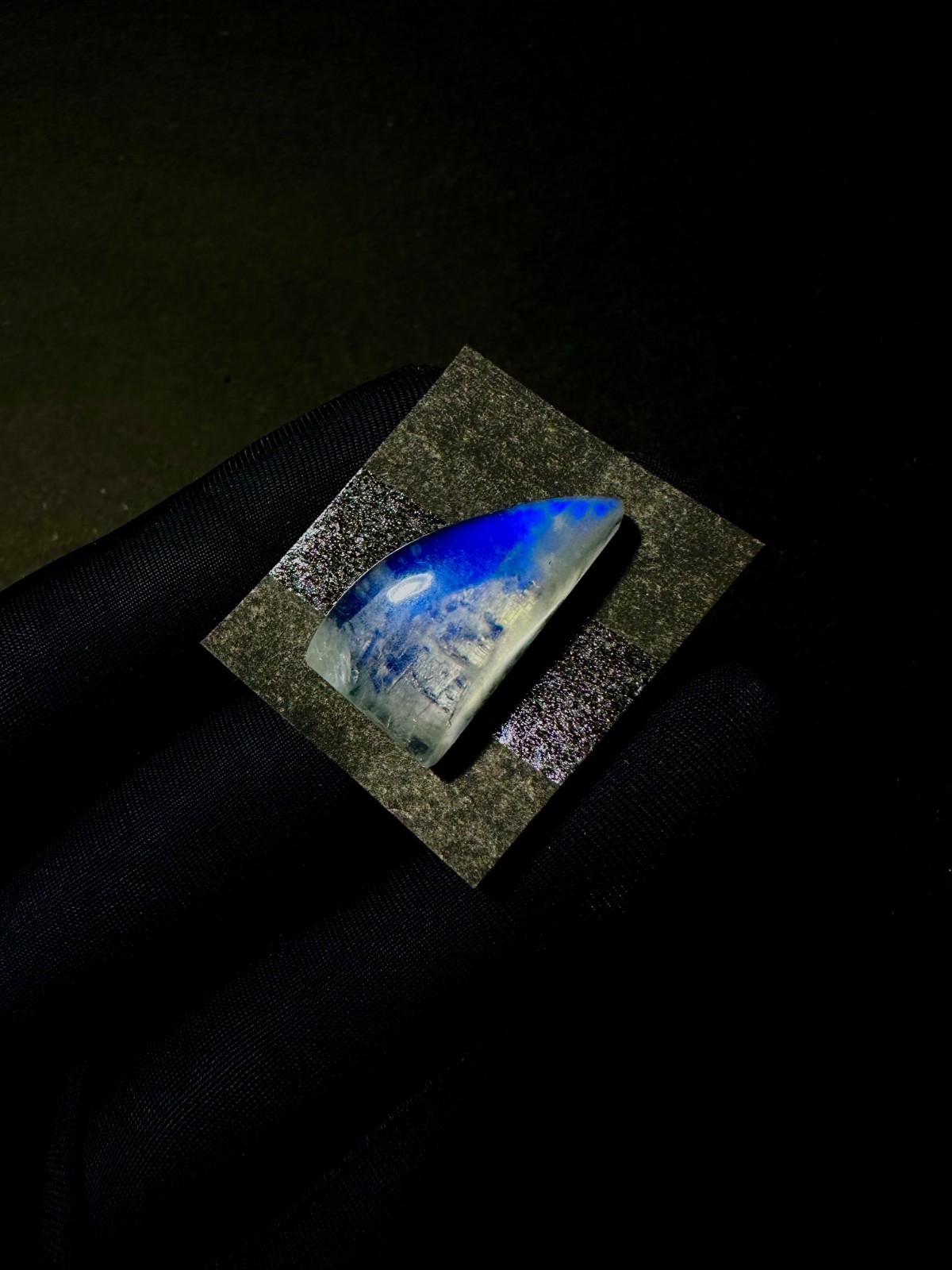 Beautiful Blue Fire Rainbow Moonstone, Fancy Shape Moonstone, Moonstone For SALE