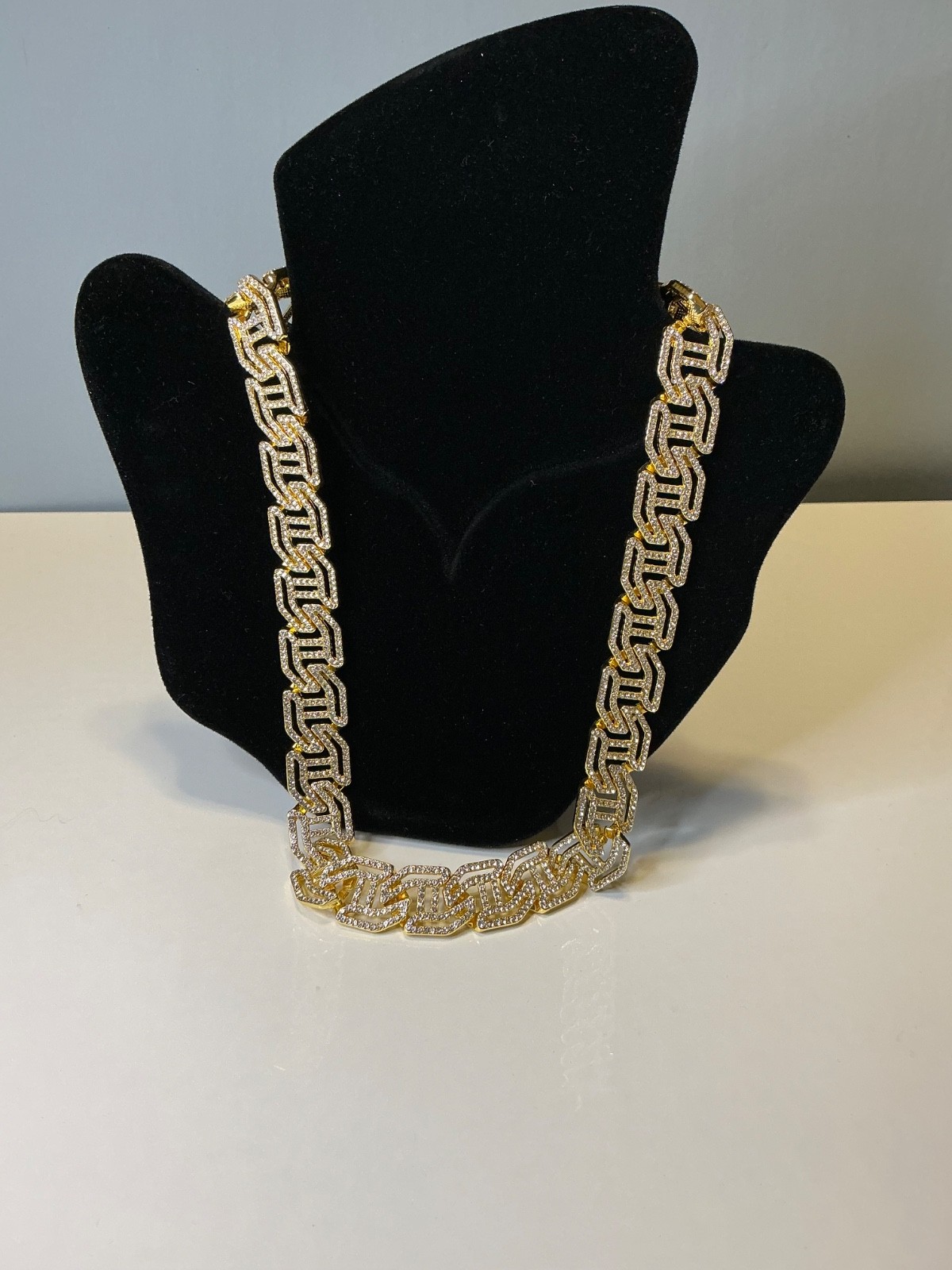 New Necklace Chain Men Women Teen Jewelry CZ Gift Iced Hip Hop