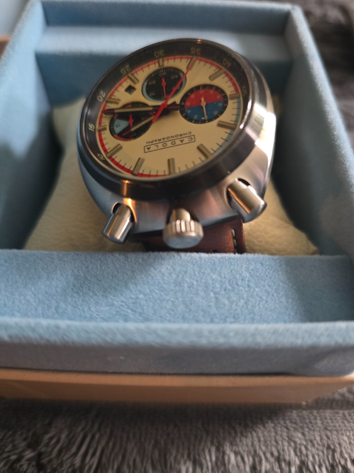 Cadola Men’s 42mm Testa Di Toro Chronograph 917k Limited Edition CD-1058-04