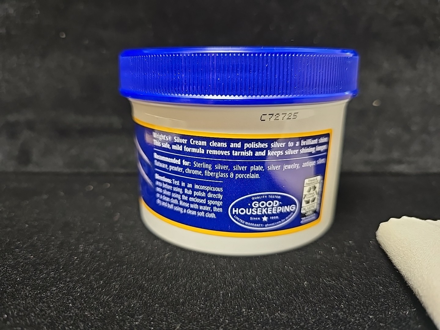 Wright’s by Weiman Silver Cleaner Polish Cream with Polishing Cloth Ammonia Free