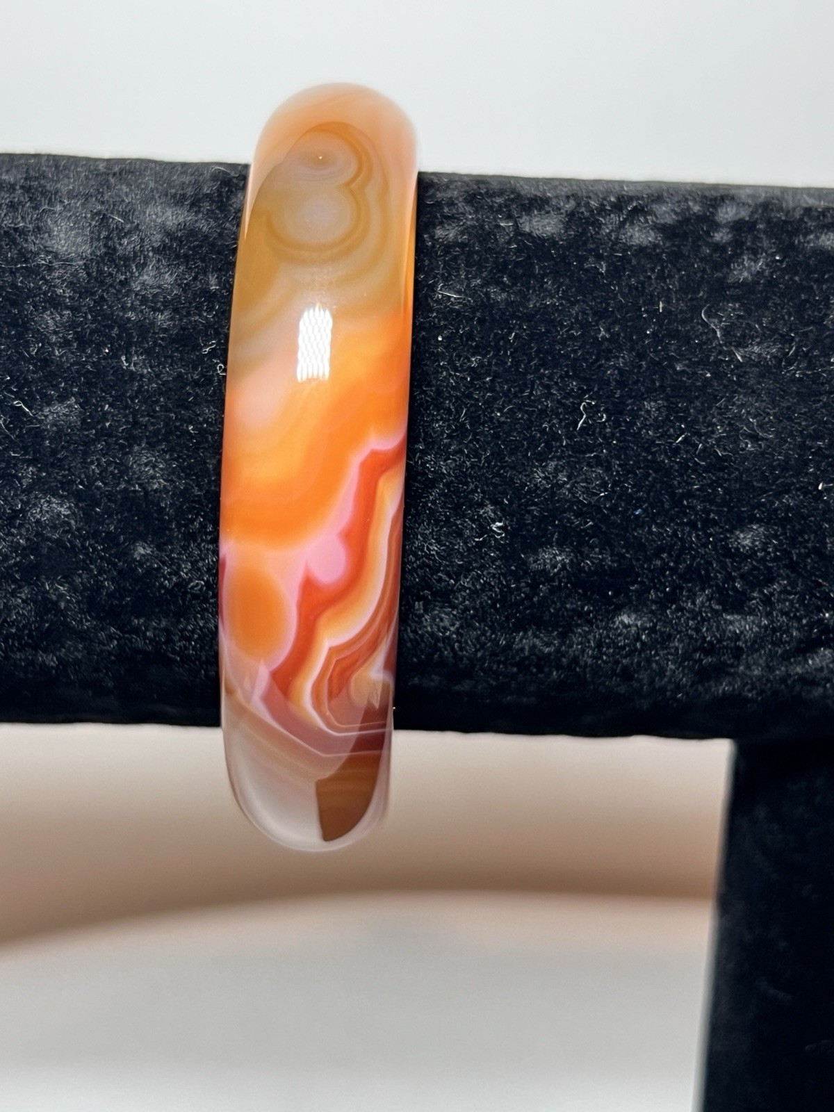 Carnelian Bangle – Inner Diameter 56mm – See pics for more details