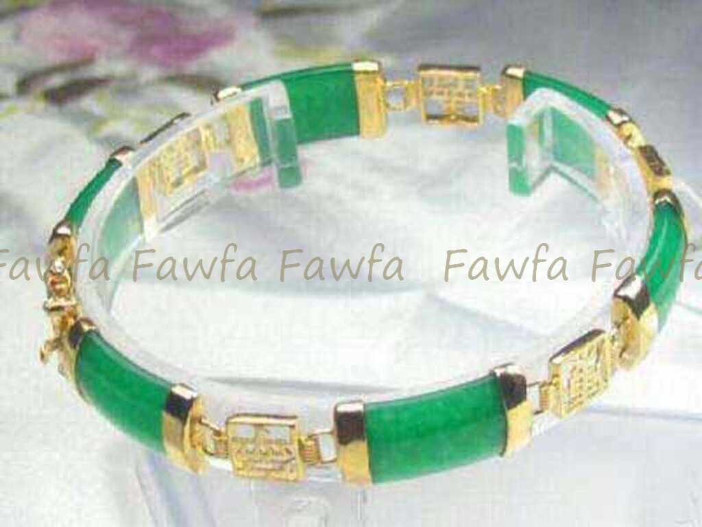 Stunning Natural Jade Bracelet Fortune Women Lucky Bangle Gemstone Jewelry Gifts