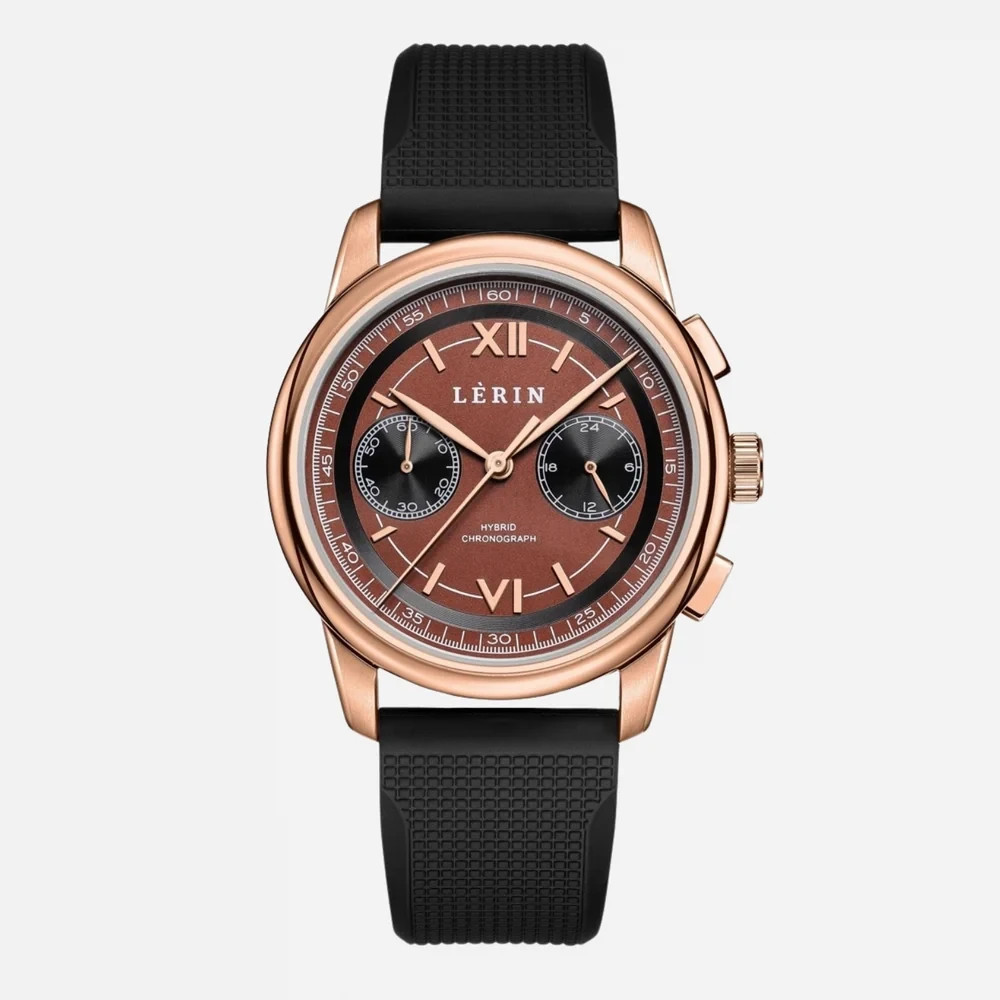 LÈRIN Hybrid Chronograph Limited Edition – Mocha Brown