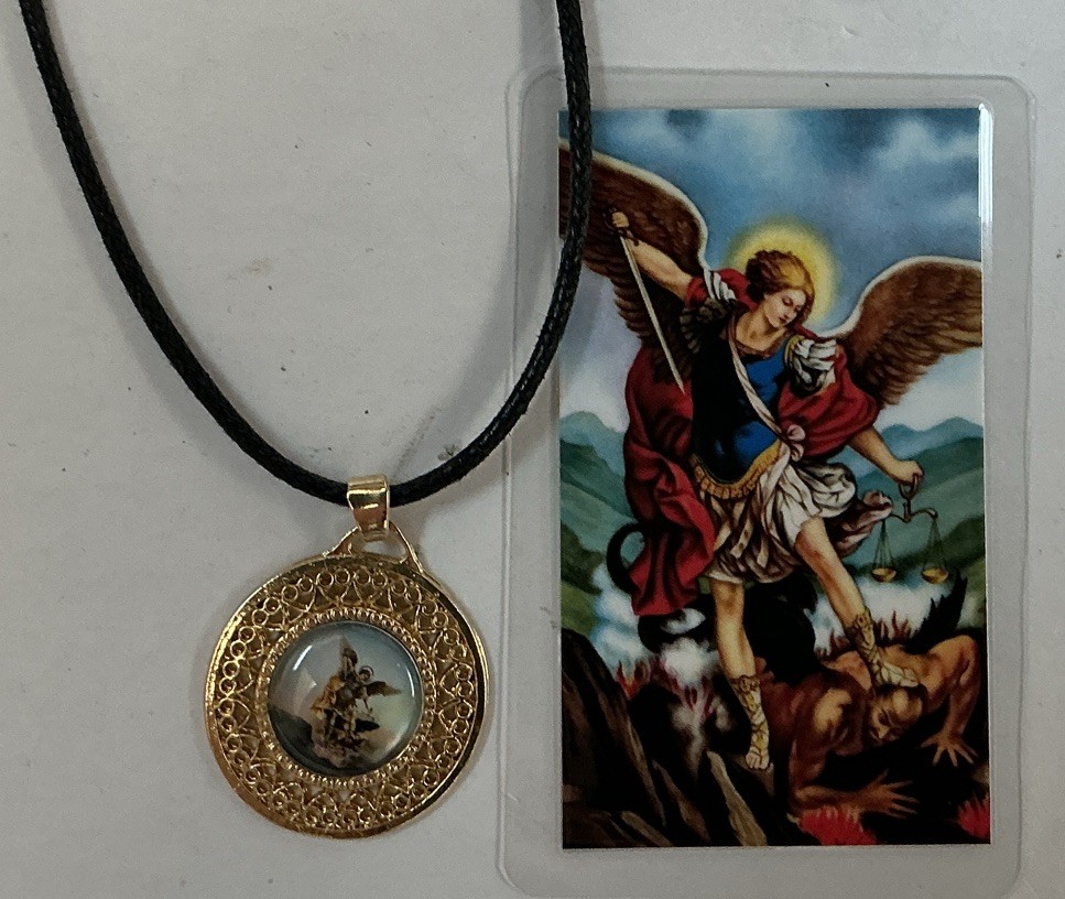 MEDAL OF SAINT MICHAEL, MEDALLA DE SAN MIGUEL ARCÁNGEL, MIRACULOUS,FAVOR
