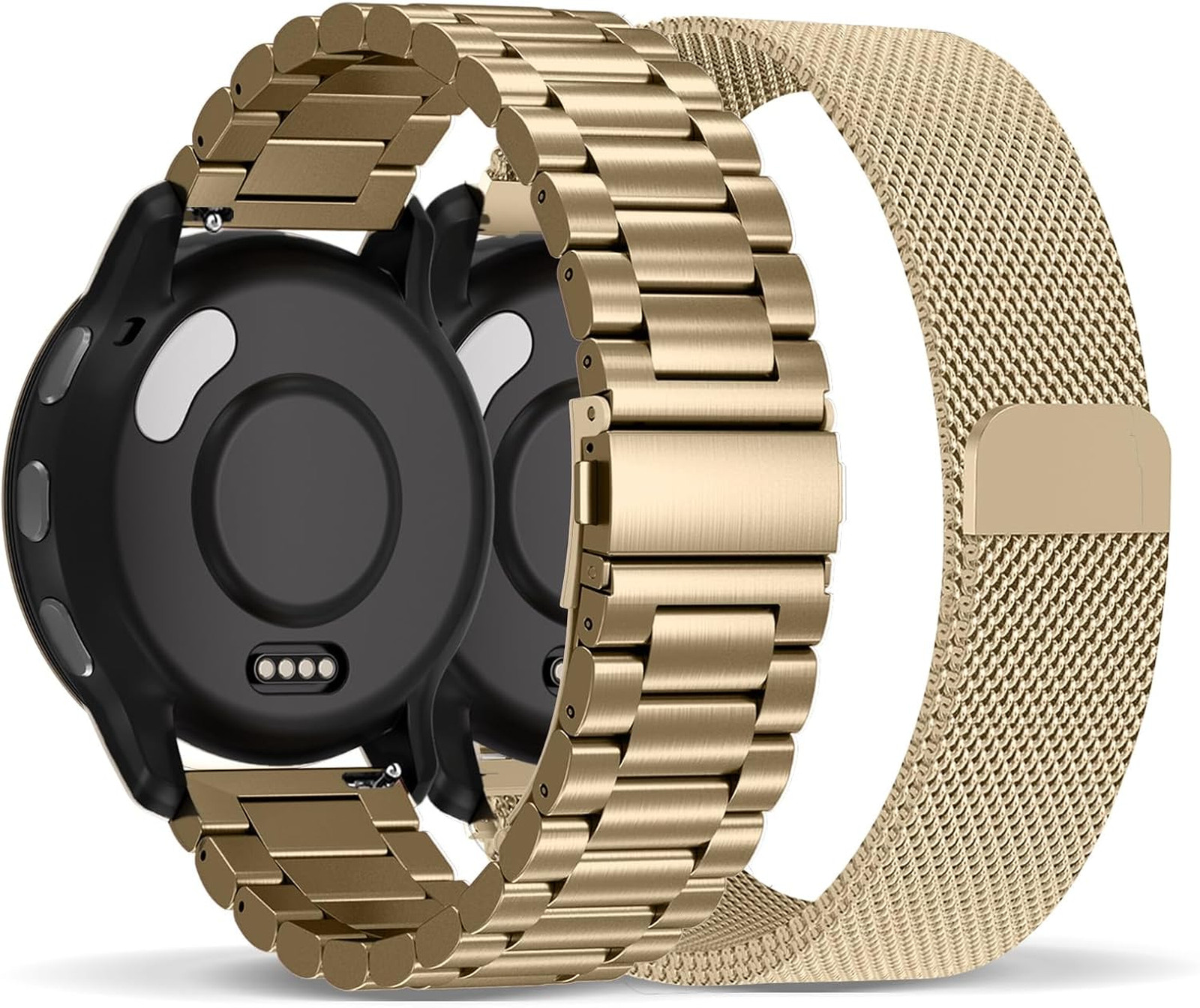 Compatible with Garmin Venu 3S 41mm Venu 4 41mm Venu 2S Watch Band Mesh Metal